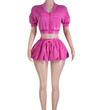 Load image into Gallery viewer, Mary Poppins Bubblegum Pink Bubble Skort Set
