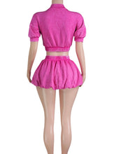 Load image into Gallery viewer, Mary Poppins Bubblegum Pink Bubble Skort Set